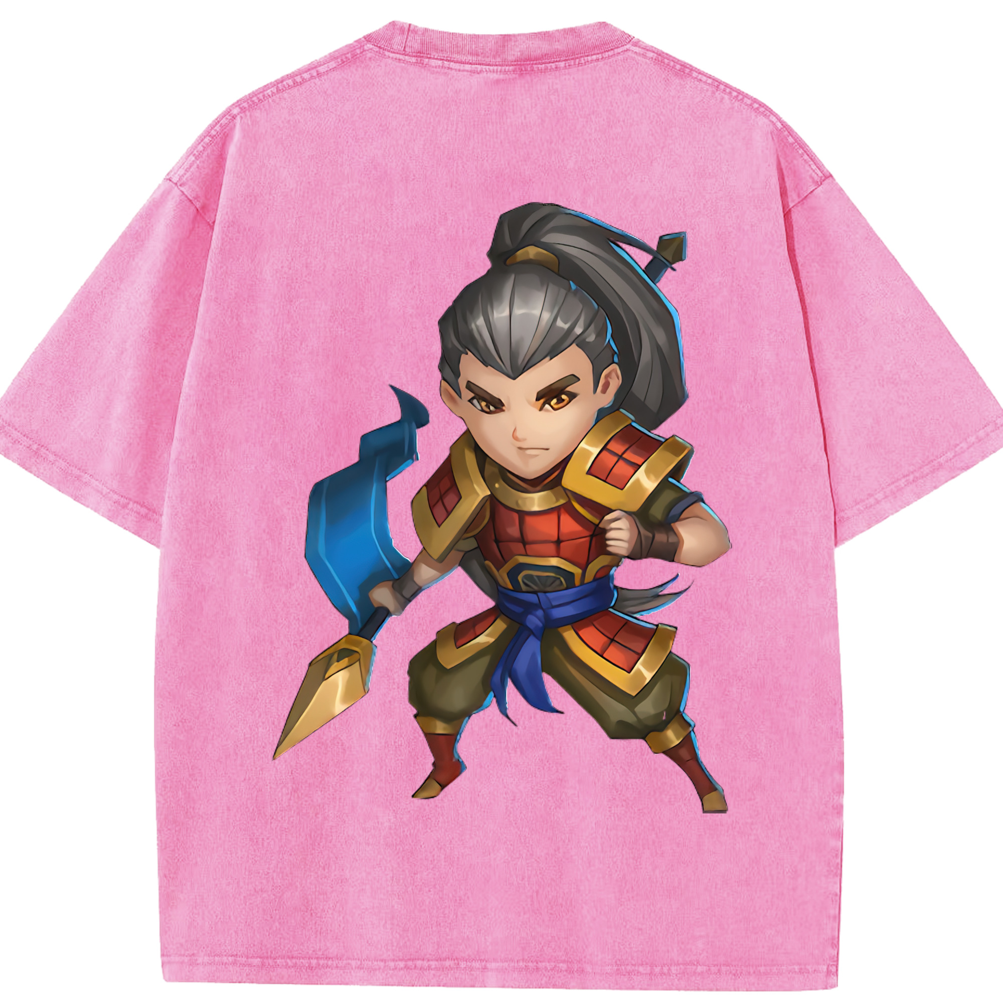 リーグ・オブ・レジェンド League of Legends LOL 綿100% ヴィンテージ風 半袖Tシャツ（背面プリント）